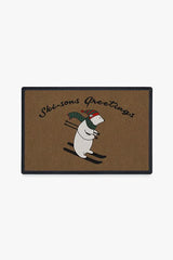 Ski-Sons Greetings Doormat