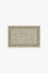 Bellflowers Ivory & Gold Rug by Morris & Co.