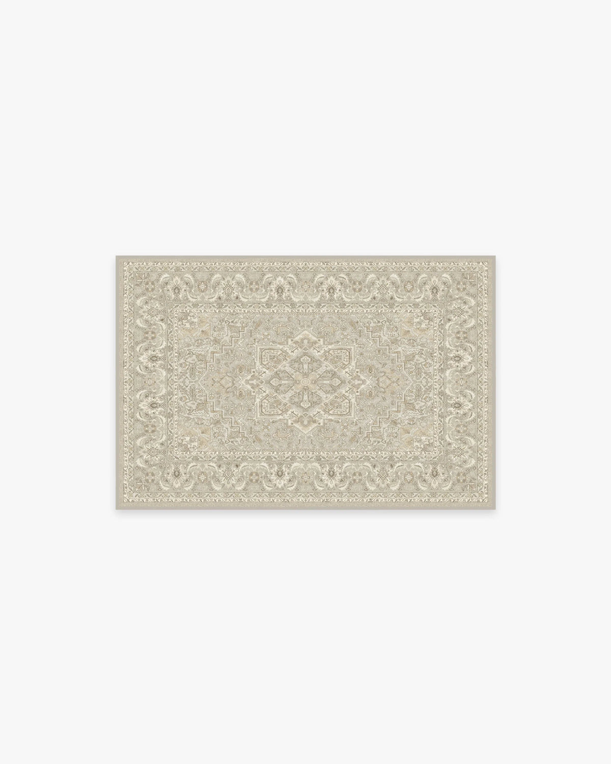 Hendesi Heriz Cream Flatwoven Rug