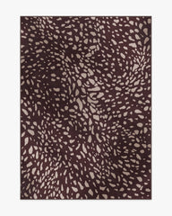 Fawn Burgundy Rug