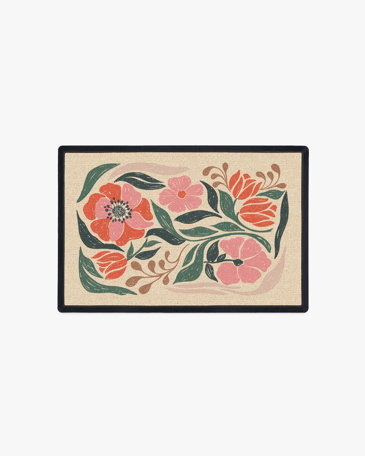 Spring Floral Doormat