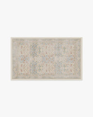 Blackthorn Ivory Flatwoven Rug by Morris & Co.