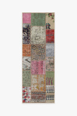 Patchwork Boho Flatwoven Rug