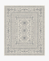 Gisele Ivory & Soft Charcoal Rug