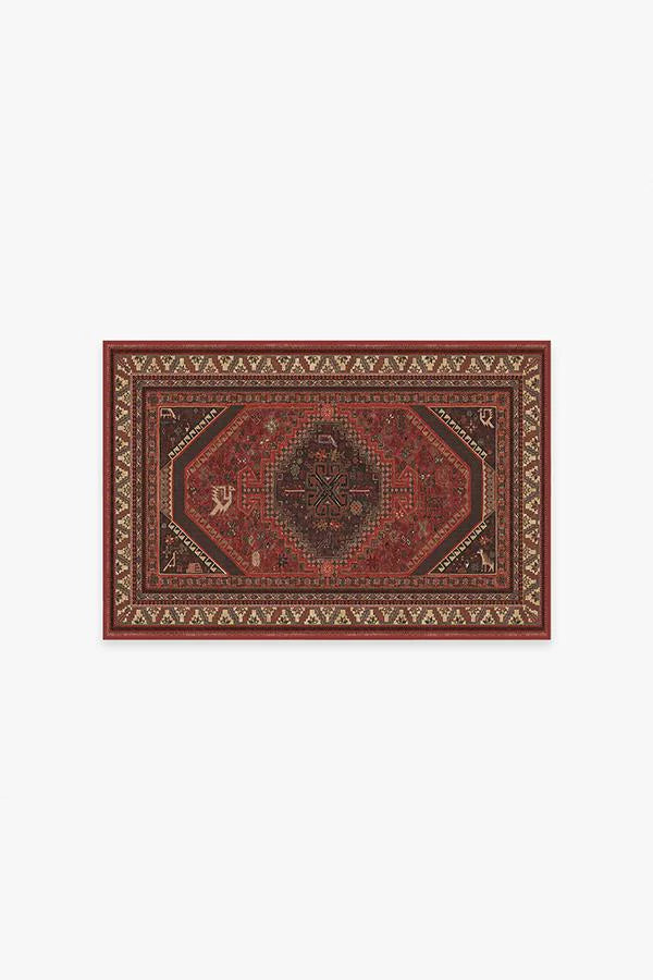 Zareen Scarlet Red Rug