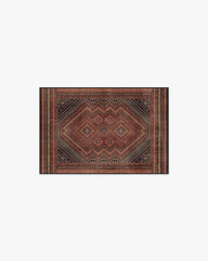Kaden Amber Red Flatwoven Rug