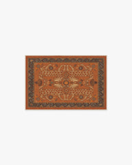 Eartha Terracotta Flatwoven Rug by Justina Blakeney