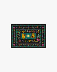 Lion’s Cub Charcoal Multicolor Rug by RIXO