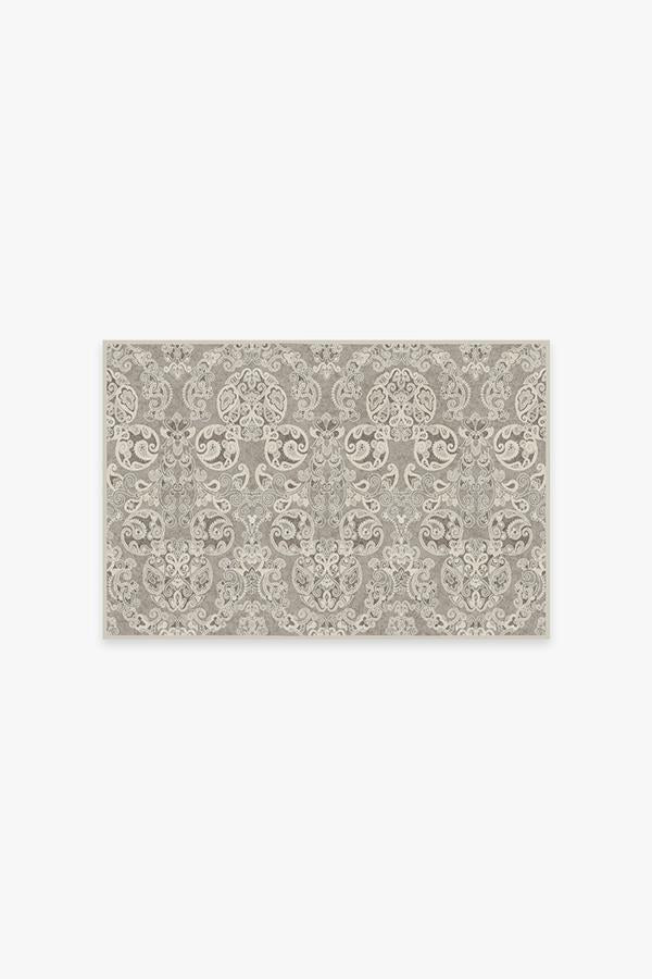 Mickey Damask Stone Rug