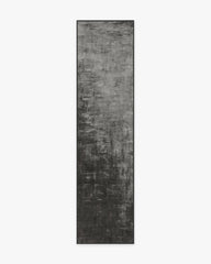 Impasto Greyscale Rug