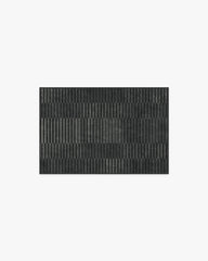 Shadow Stripe Charcoal Rug