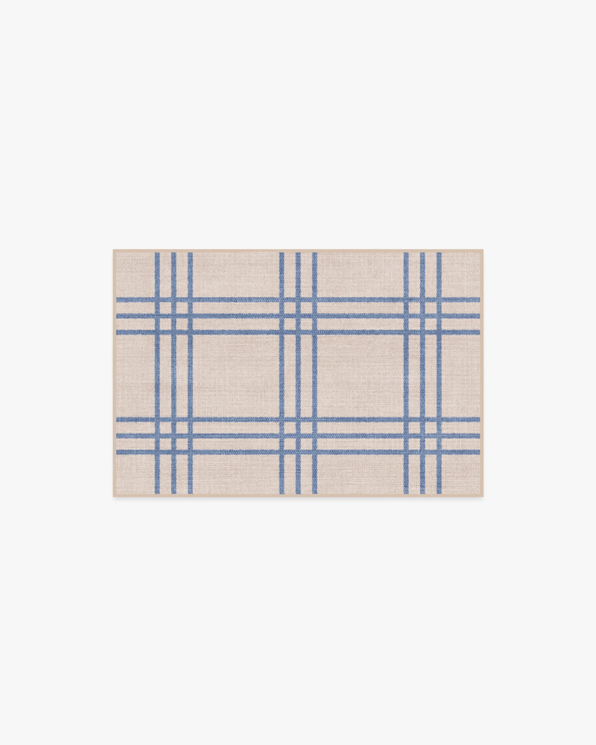 Pierre Slate Blue & Neutral Flatwoven Rug
