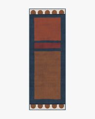 Nina Indigo & Rust Flatwoven Rug by Justina Blakeney