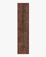 Vesper Amber Red Flatwoven Rug