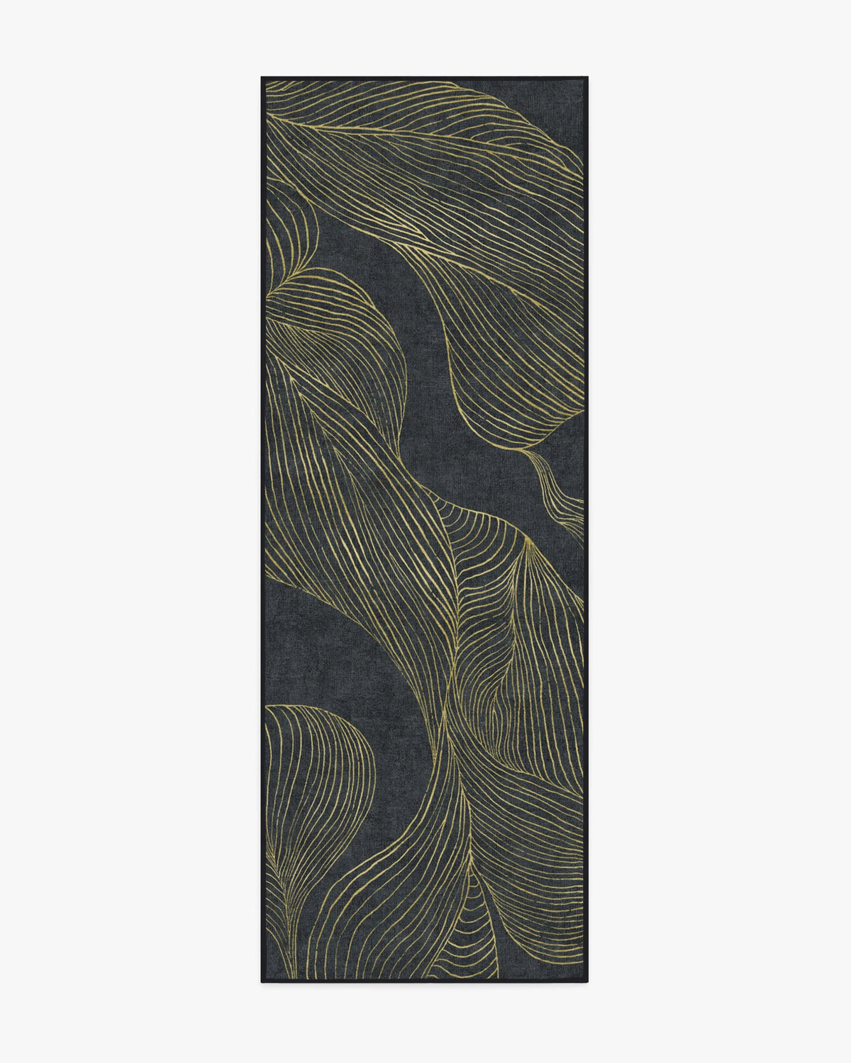 Sana Black & Gold Rug