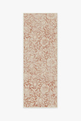 Mallow Rust Flatwoven Rug by Morris & Co.
