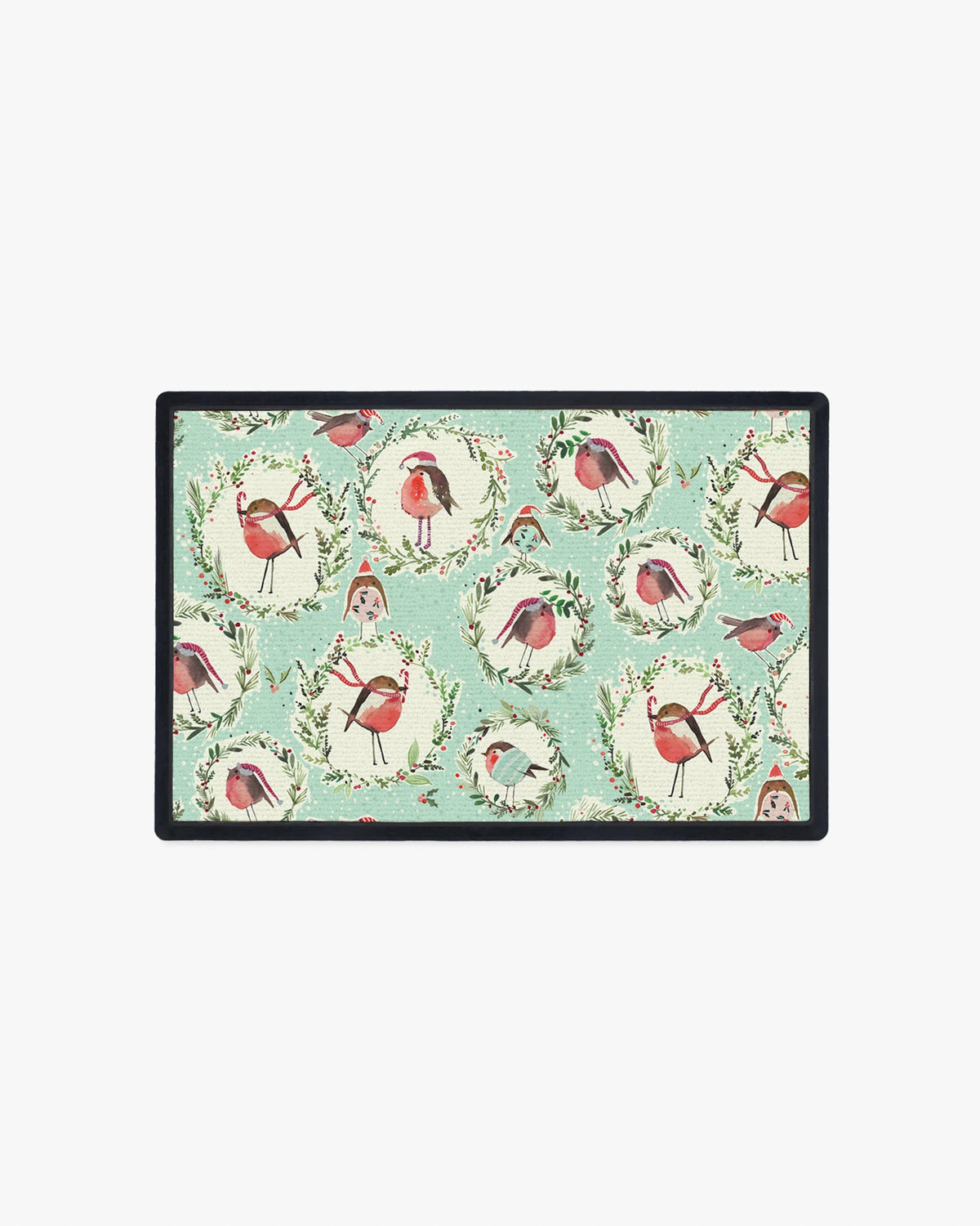 Holiday Robbins Sage Doormat