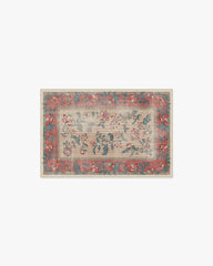 Lilou Currant & Teal Green Rug