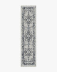 Kira Stone Blue Flatwoven Rug